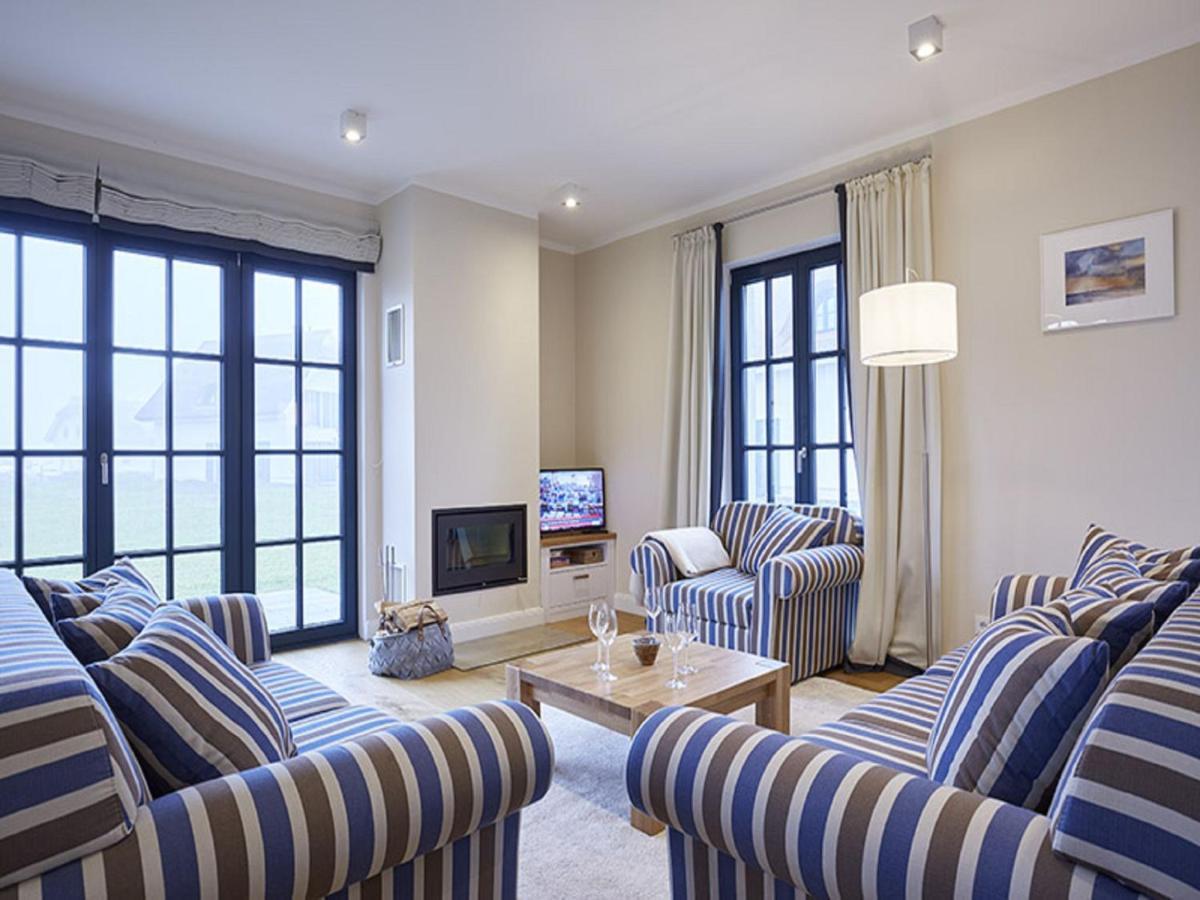 Reetland am Meer - Luxus Reetdachvilla mit 3 Schlafzimmern, Sauna und Kamin F15 Dranske Exterior foto
